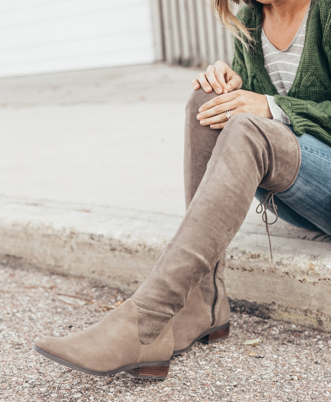 Stuart Weitzman Over The Knee Boots Dupes by Colorado fashion blogger Eat Pray Wear Love