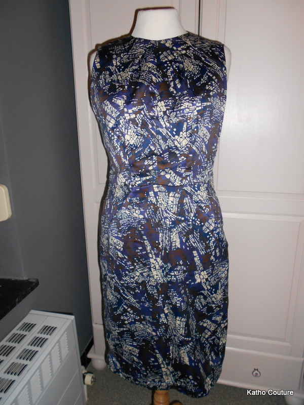 Karen's Projects: The Long Sleeve Seamed Dress