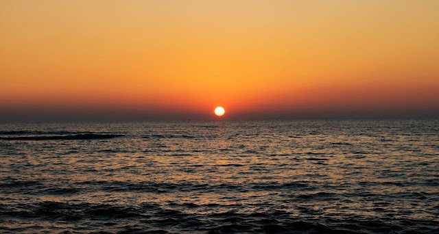 sunset at st martin