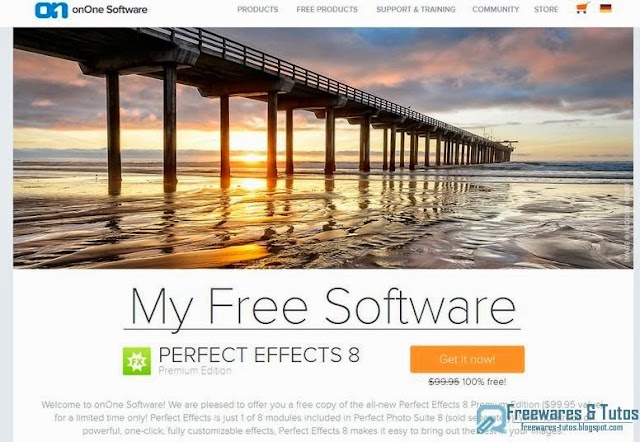 Offre promotionnelle : Perfect Effects 8 Premium Edition à nouveau gratuit !