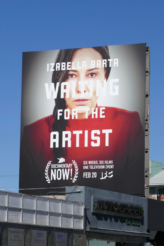 Documentary Now! season 3 Waiting For The Artist billboard Documentary Now season 3 billboard