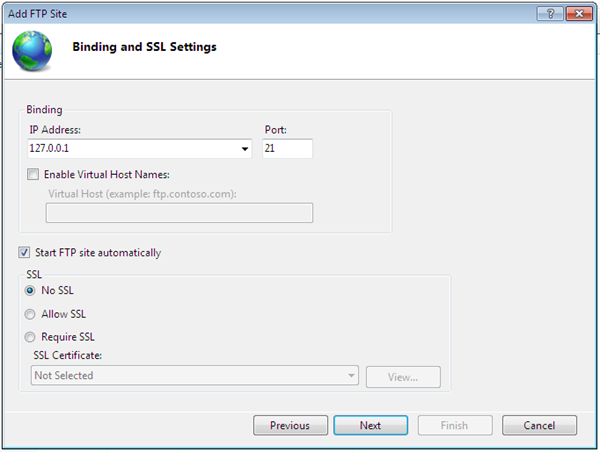 thiết lặp FTP server