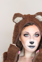 bear makeup tutorial halloween costume animal looks brown amazing rock easy fox hair easily costumes the11best forest ewok schminken thewonderforest