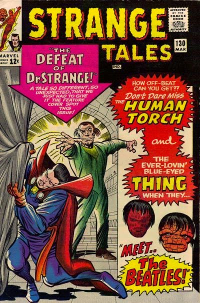 Strange Tales #130, Dr Strange vs Baron Mordo
