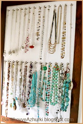 органайзер для украшений(бижутерии) своими руками