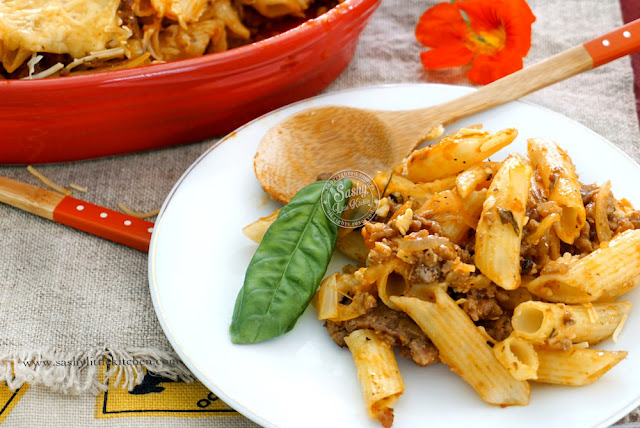 Creamy Baked Penne by Sashy Little Kitchen