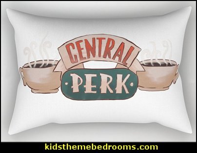coffeehouse central perk Rectangular Pillow coffeehouse central perk Rectangular Pillow