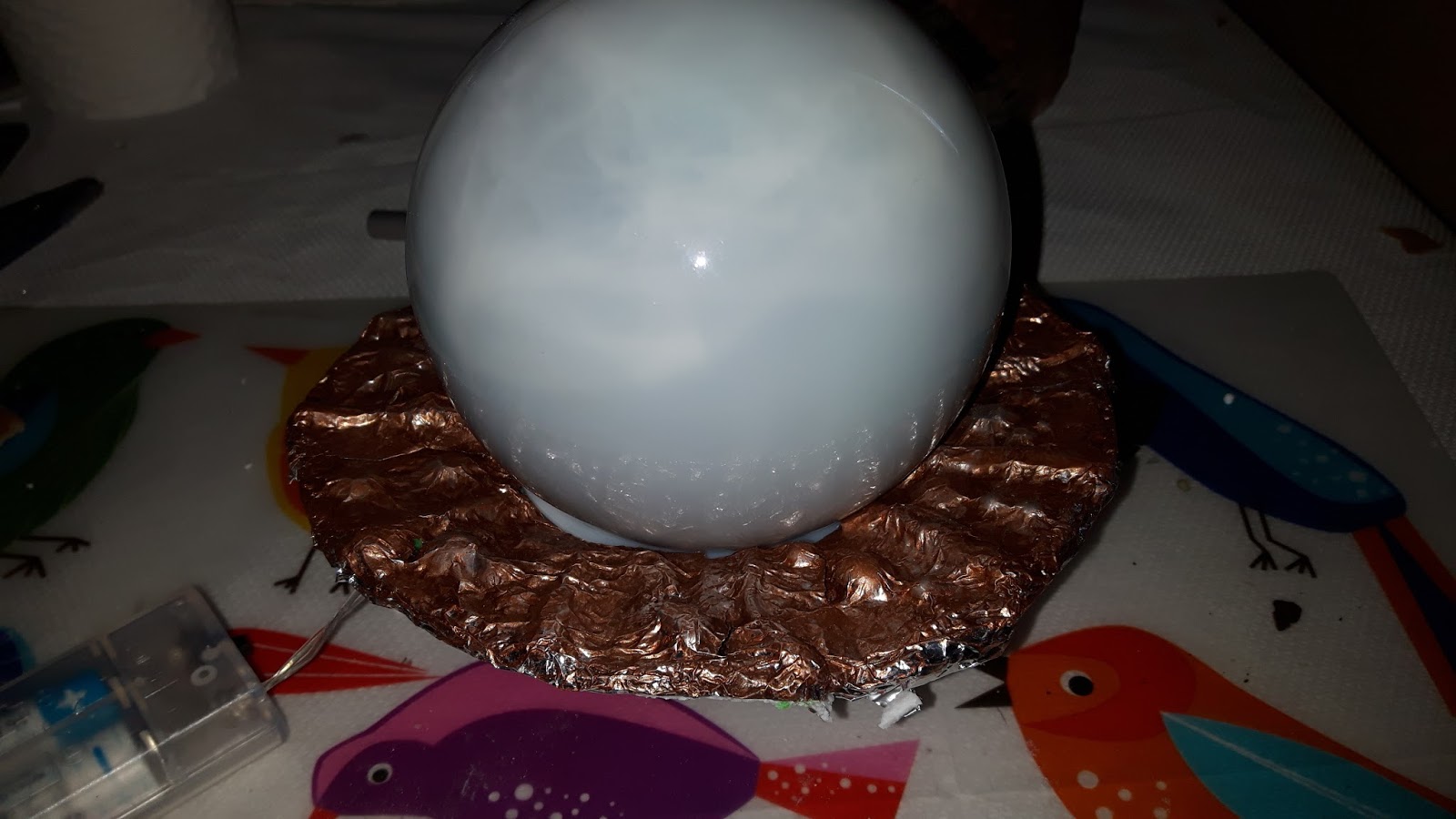 HalfArsed Crafts Crystal Ball Tutorial