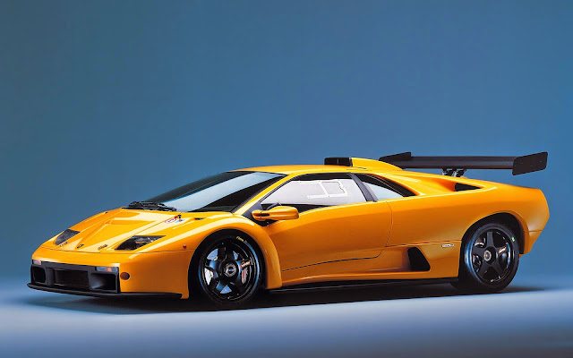 Foto Mobil Lamborghini Diablo Yellow