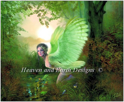 BES-10128 Mid Summer HAED artwork by Bente Schlick " BES-10128 Mid Summer
