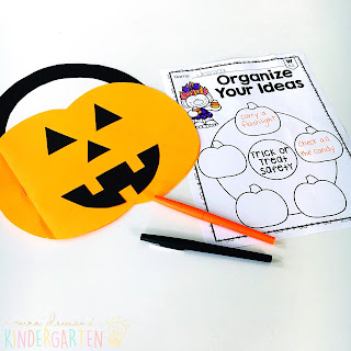 We love reading and learning about Halloween in our kindergarten classroom, but planning meaningful comprehension activities can be a challenge. This Halloween: Read & Respond pack made it super easy to teach 5 comprehension skills for 5 of our favorite picture books. Students especially love the themed crafts and writing prompts too!