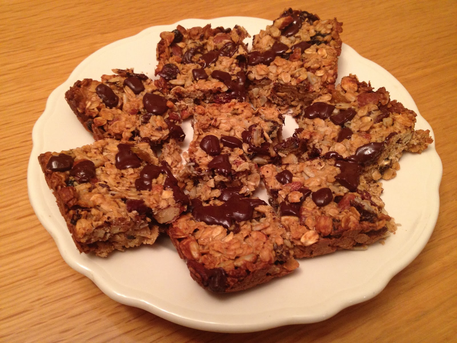 adventures of a frugal foodie Crunchy Decadent Granola Bars
