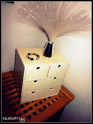 Leeena's: [DIY] Schubladenbox mit Ringaufbewahrung