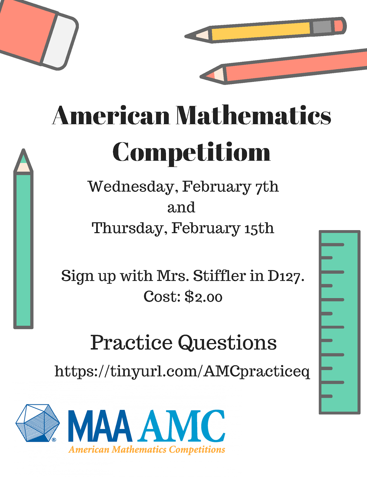 Viking update american mathematics competition