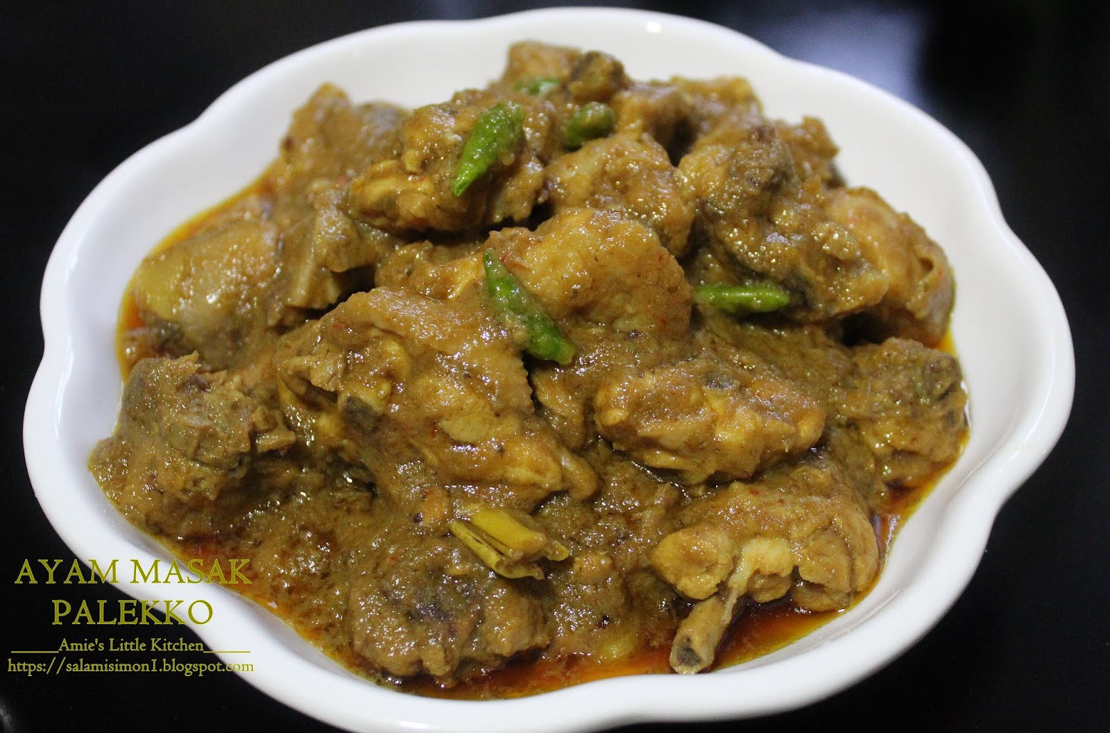 Nasu Palekko (Ayam Masak Palekko) AMIE�S LITTLE KITCHEN