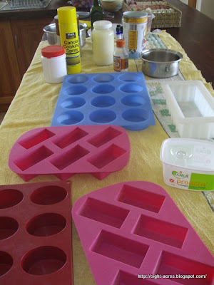 eight acres: making tallow soap