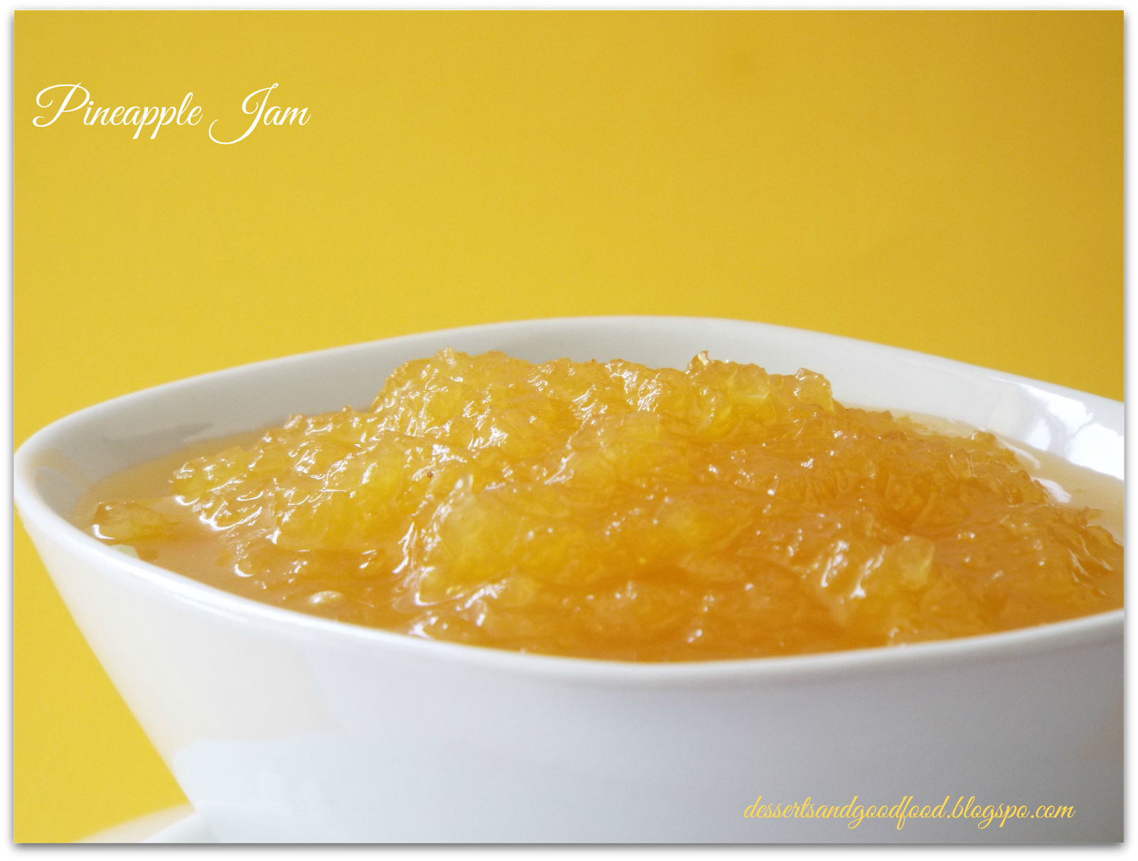 Pineapple jam