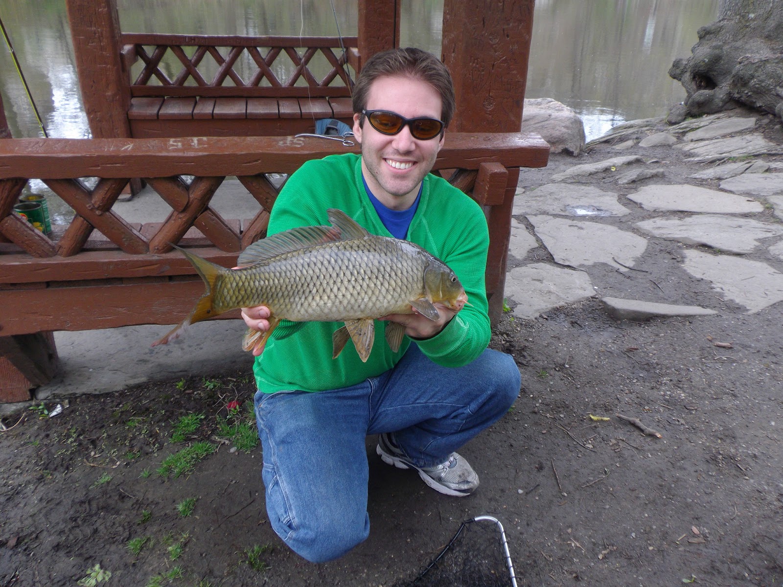 The Great Lakes of NYC Fly Fishing for carp in Central Park