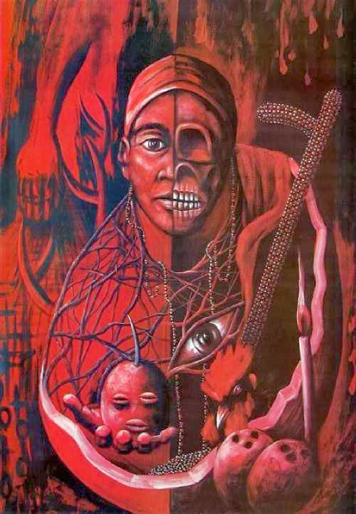 DEL MUERTO AL SANTO, DEL SANTO A IFÁ Y LAS TRES TIERRAS: ÈSÚ - ELEGBA