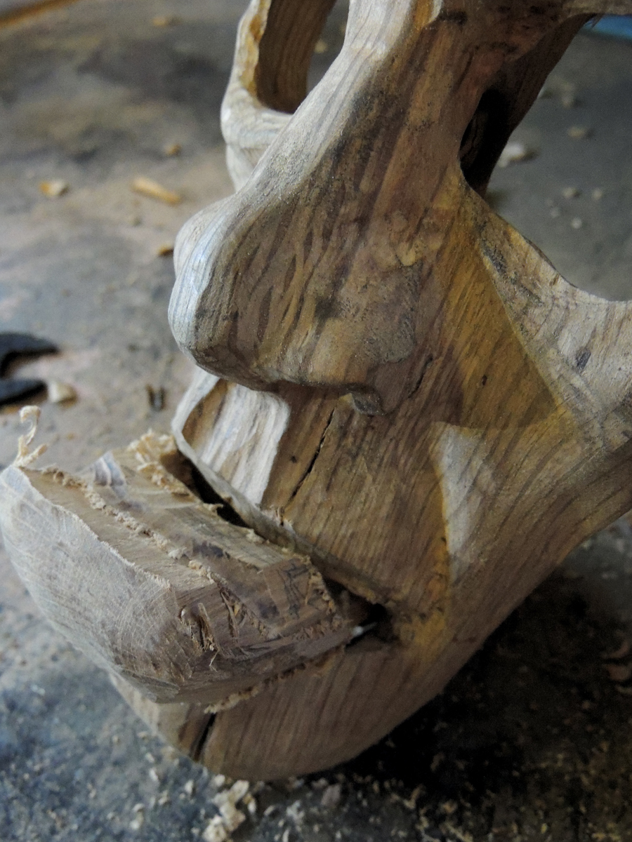 Making weird stuff Mouth mechanism for a ventriloquist dummy head