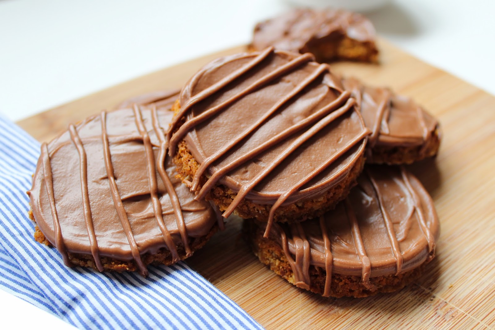 Homemade Chocolate HobNobs