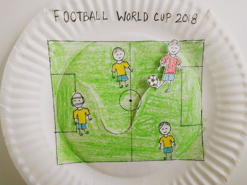 World Cup Football Craft For Kids The Joy of Sharing