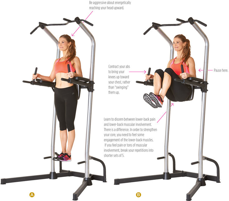 women's health women's health HANGING KNEEUP