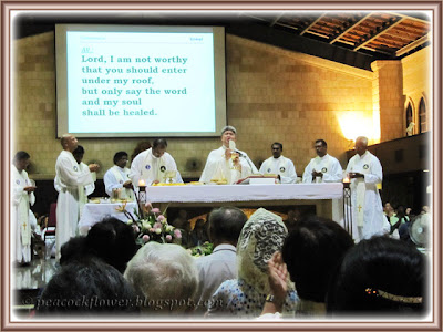 Eucharistic Mass at St Anne's Church, Bukit Mertajam