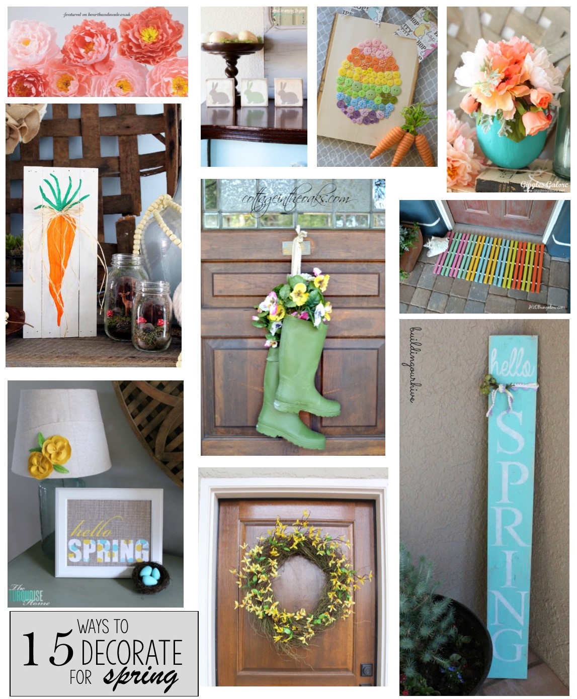 Building Our Hive 15 Ways to Decorate for Spring