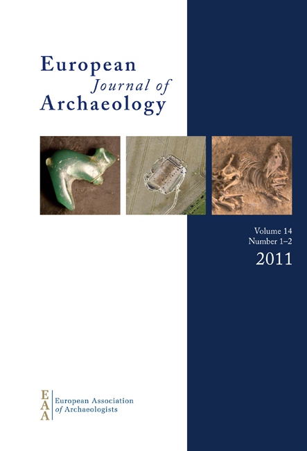 Archaeoethnologica European Journal of Archaeology 15/1