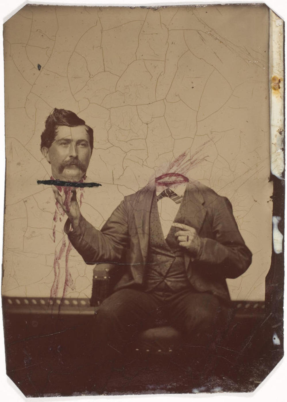 Before the Photoshop: Here Are 20 Creepy Headless Portraits From the