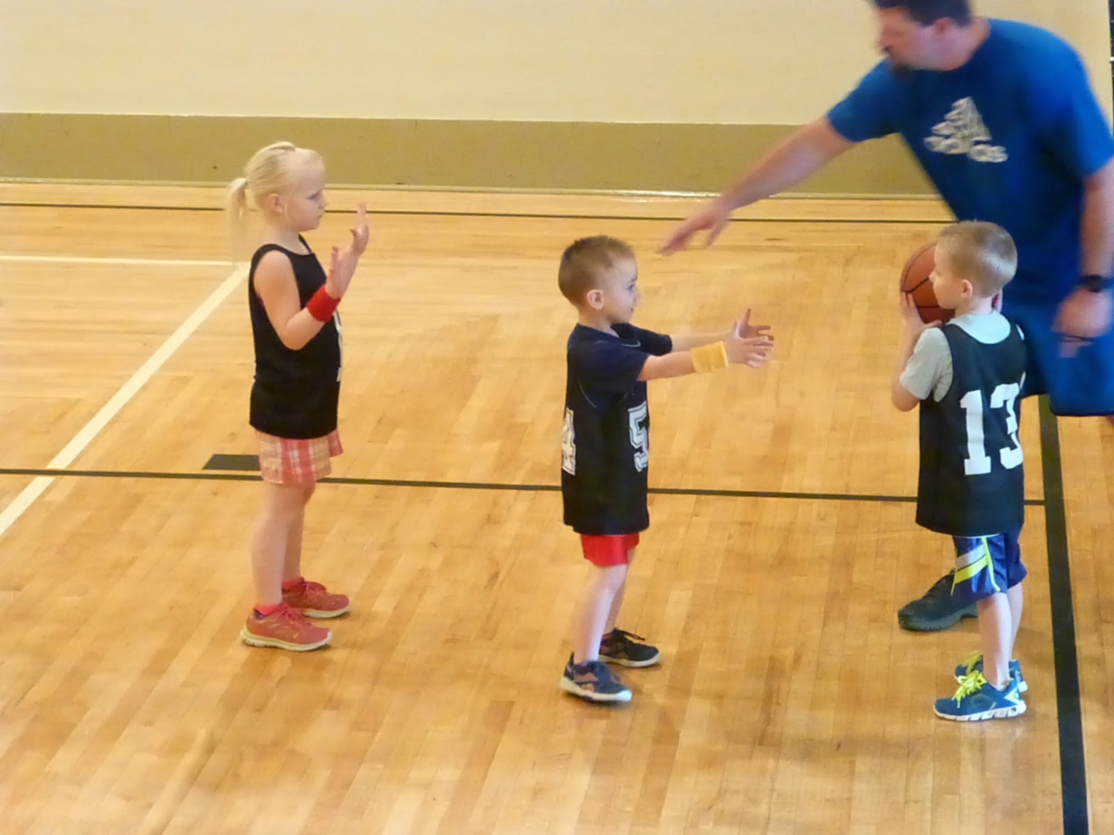Bogie Bunch Ethan 5 year old Basketball