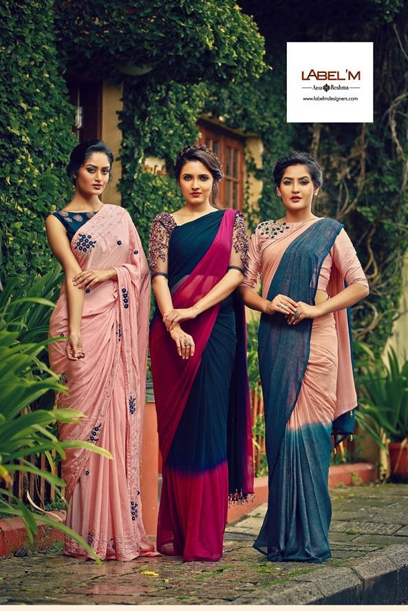 Jump into Style with Monsoon Saree Collection by Label'M