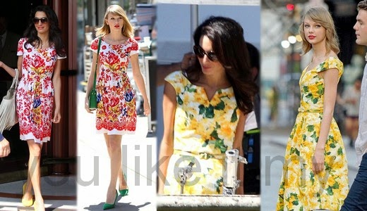 You Like It My...: Fashion Twins Taylor Swift and Amal Clooney