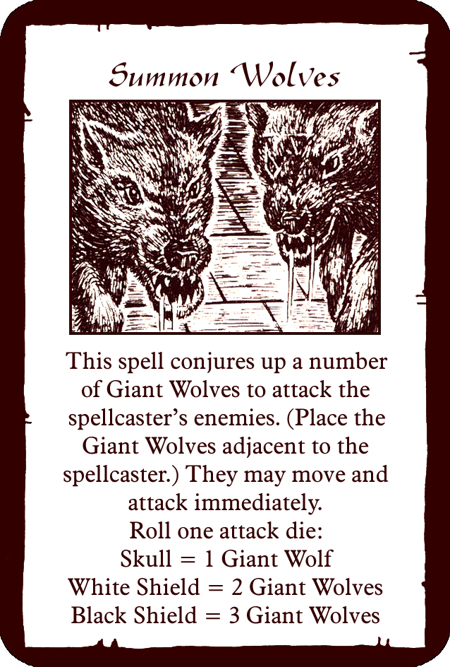 Ye Olde Inn's Community Blog on HeroQuest Custom EU Chaos Spell cards