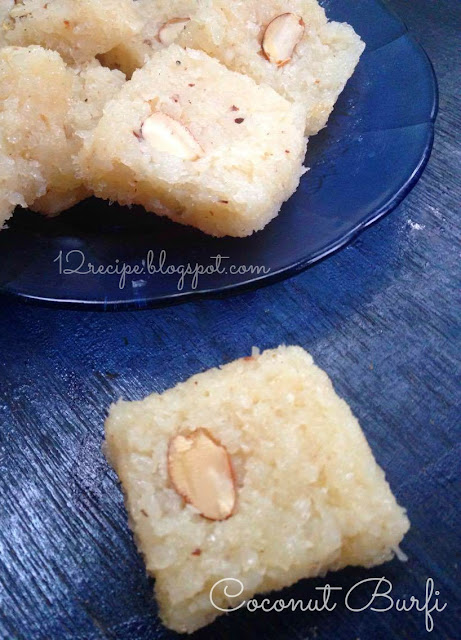 Coconut Burfi
