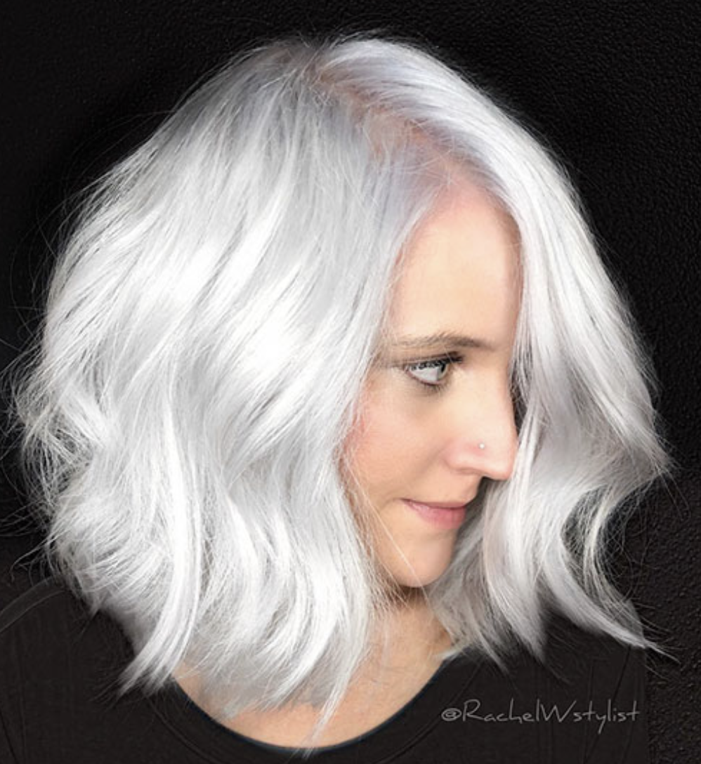 white hair color ideas 2023