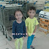 Shopping Raya dengan Dua Budak Hijau