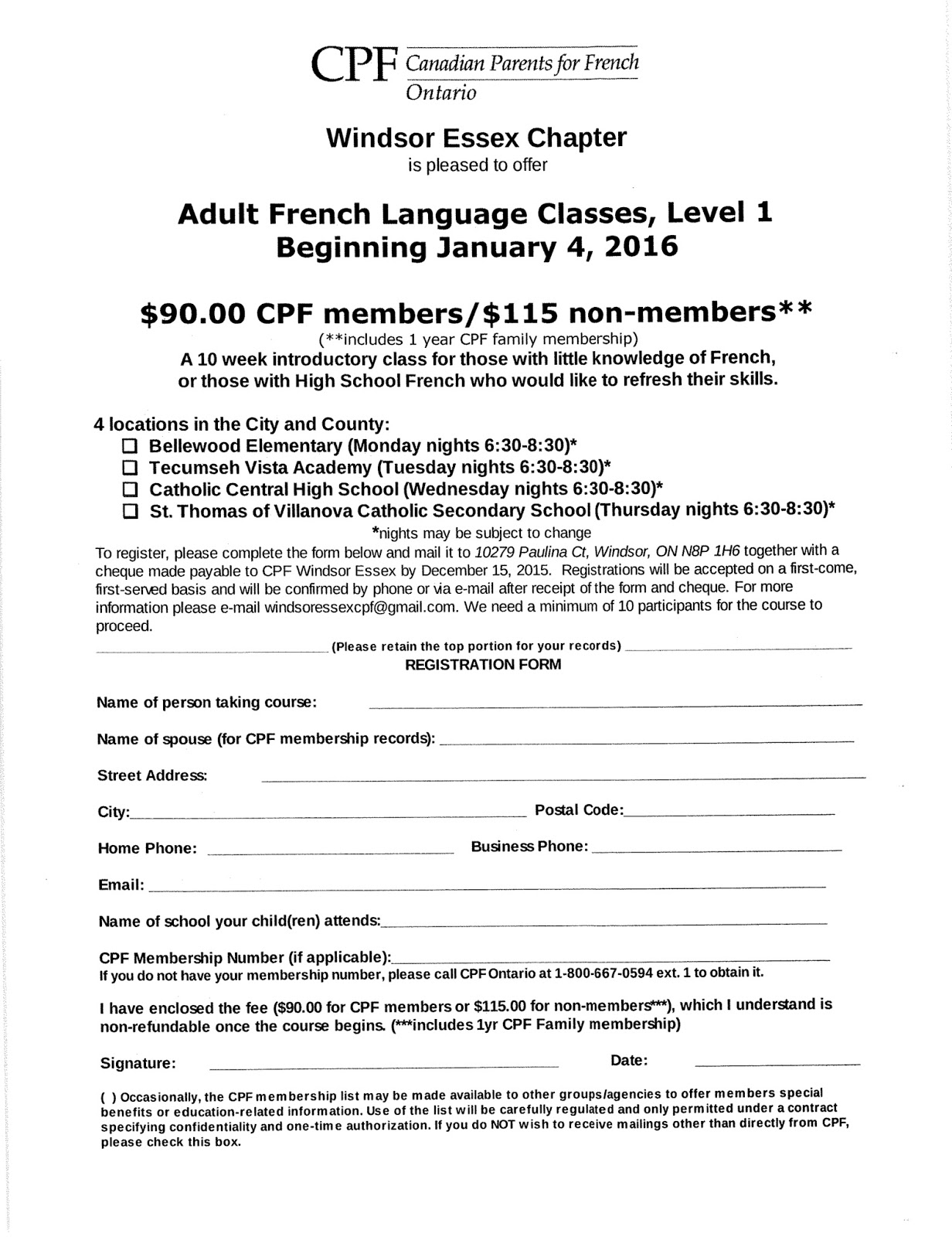 Adult Language Classes 41