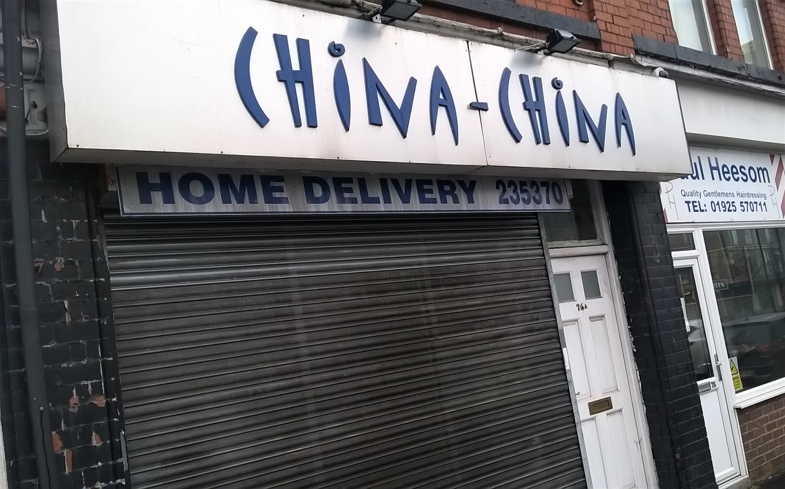 Chow Mein ^*CHINACHINA*^ Mersey St, Warrington, Cheshire.