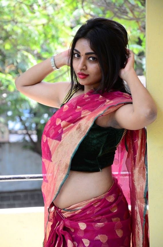 Nandini hot navel photos at KS 100 audio launch