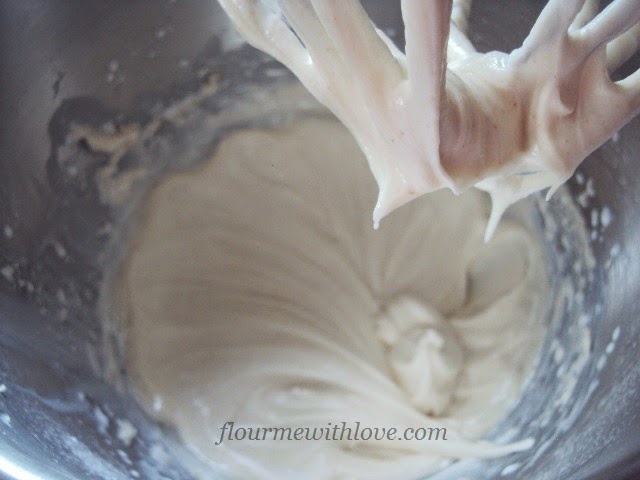 Scratch ingredients turned into a delicious moist Banana Toffee Poke Cake with Browned Butter Frosting