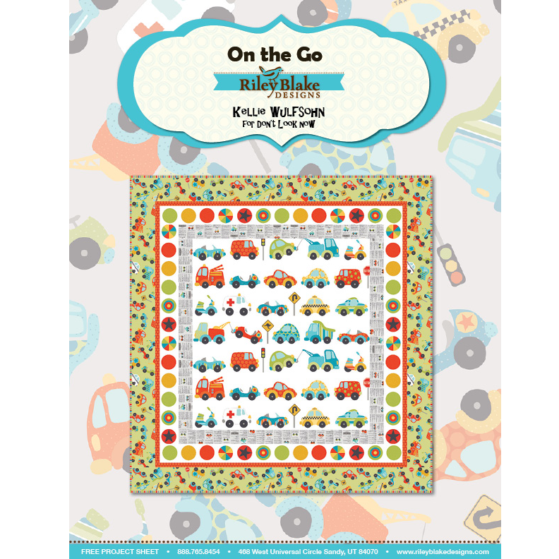 Fabric Obsession PEAK HOUR from RILEY BLAKE