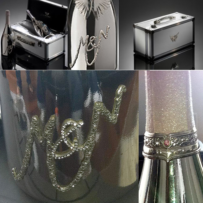 mariah carey and nick cannon anniversary gift champagne