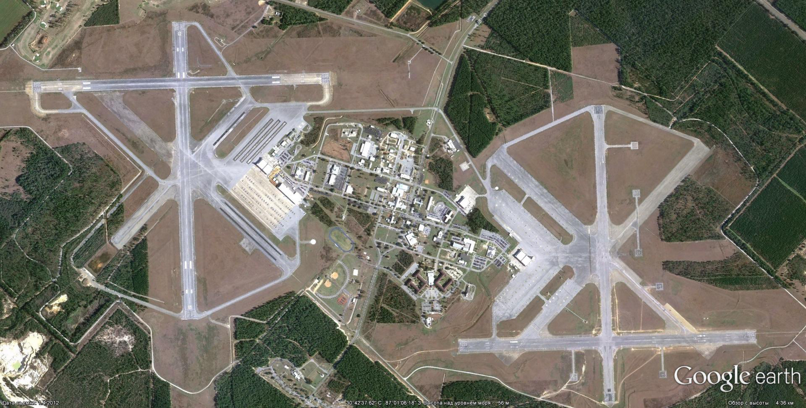 Stop frames of the Naval Air Station Whiting Field, Milton