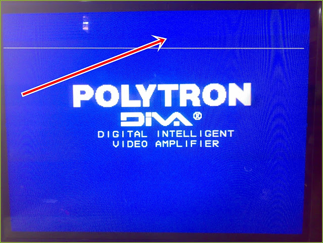 Gambar Bergaris TV Polytron DIVA 29" - Model: PS 3025 Perbaikan Kerusakan TV Polytron DIVA 29" - Model: PS 3025 (Gambar Bergaris) Vertikal