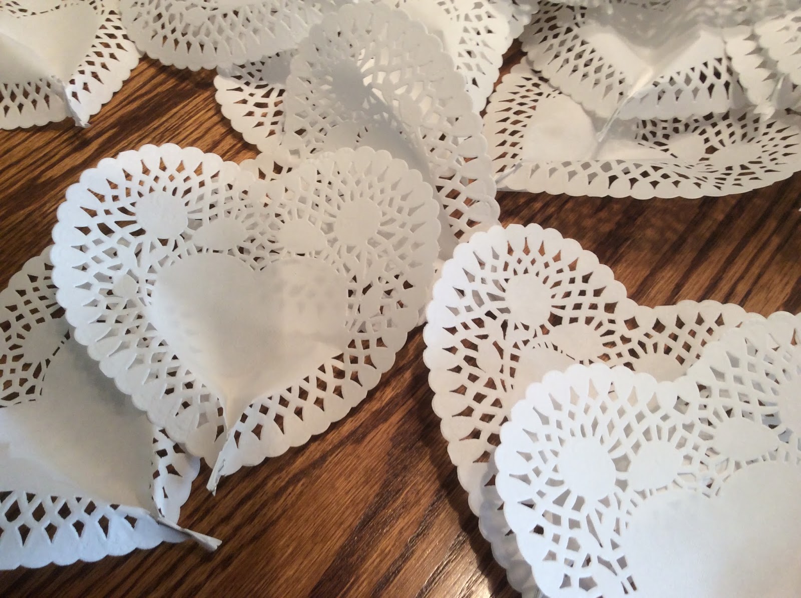 Fresh Vintage by Lisa S How to make a Paper Doily Wreath