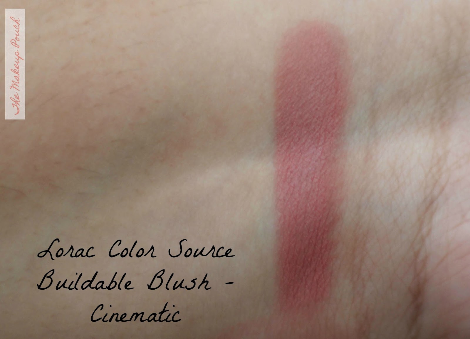 The Makeup Pouch Lorac Color Source Buildable Blush in Cinematic Review