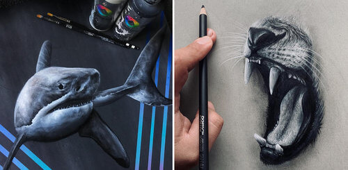00-Jonathan-Martinez-Animal-Drawings-with-Colored-Pencils-www-designstack-co
