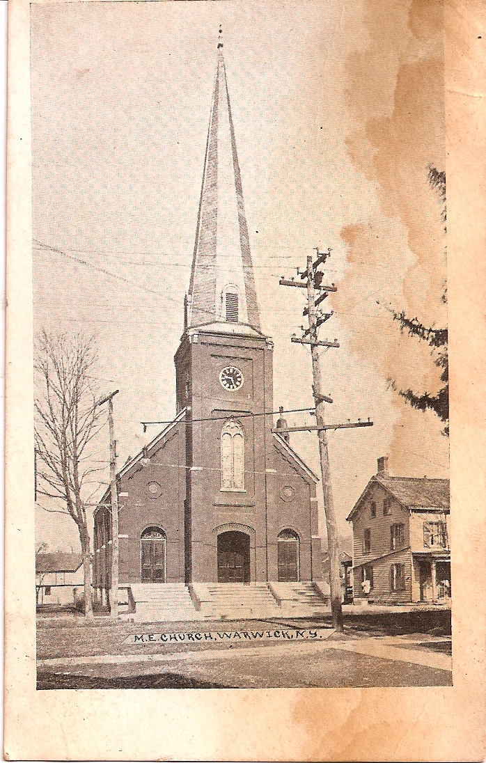 Images of Warwick New York M. E. Church, Village of Warwick